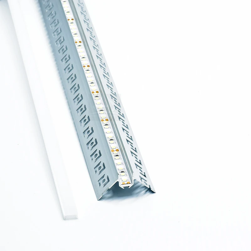 decorative lighting white LED aluminum profile for ceiling corners