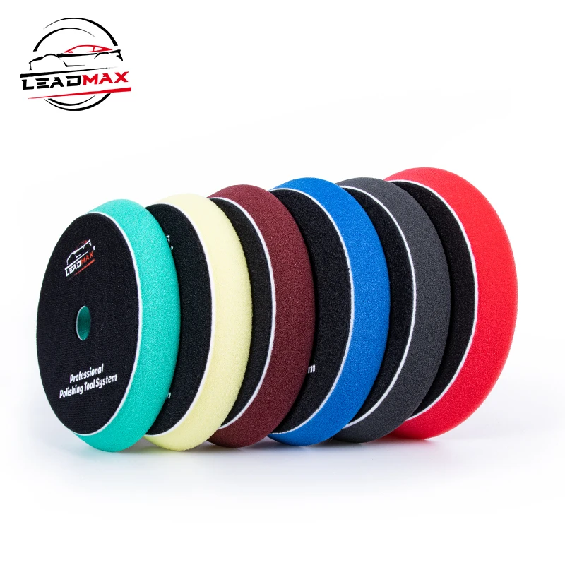 Best Seller 6inch Dual Action Foam Polishing Pad Heavy Cutting Pad For Car Care schleifpads polierenauto