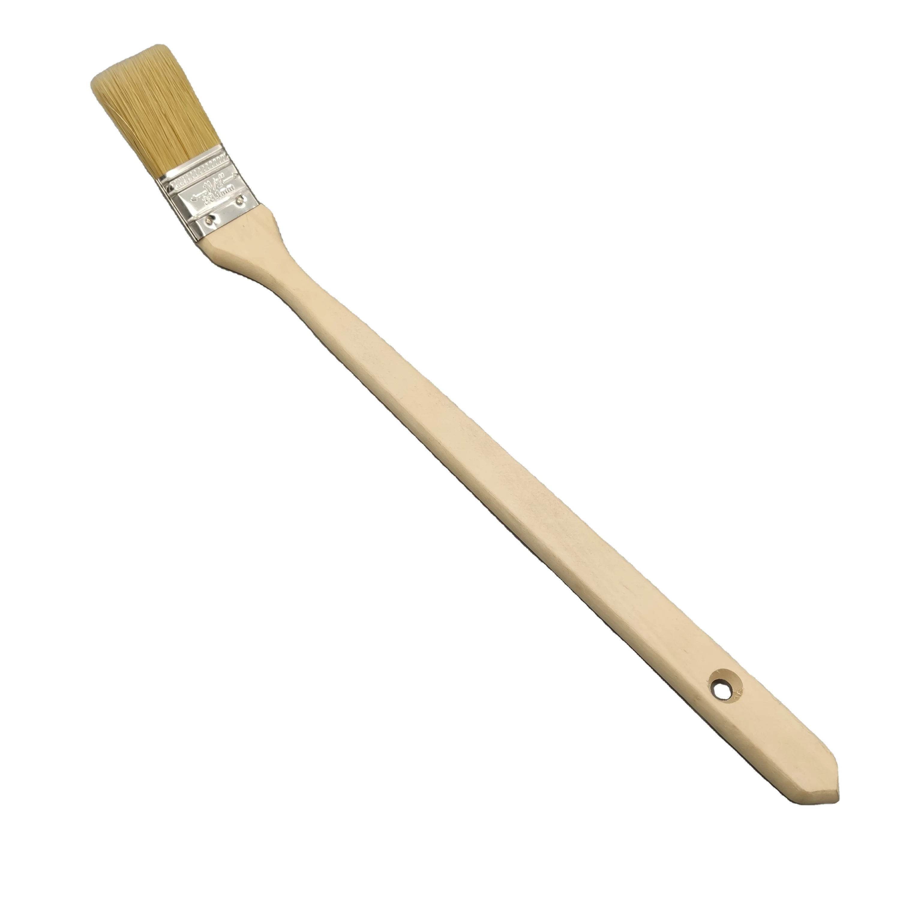 Elbow brush manufacturer 2021 hot sale soft wooden handle elbow paint brush