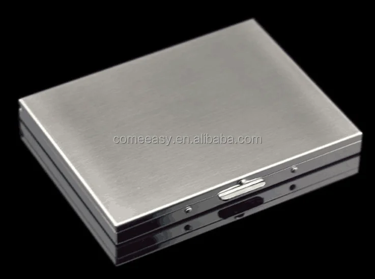 2022 серебряный портсигар сублимационный металлический из нержавеющей