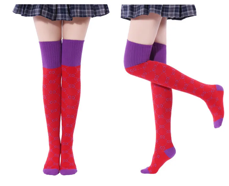 2021 Fashion Gold Silvery Wire Shiny Sequins Socks For Ladies Girls Custom Over Knee Socks Women Plus Size