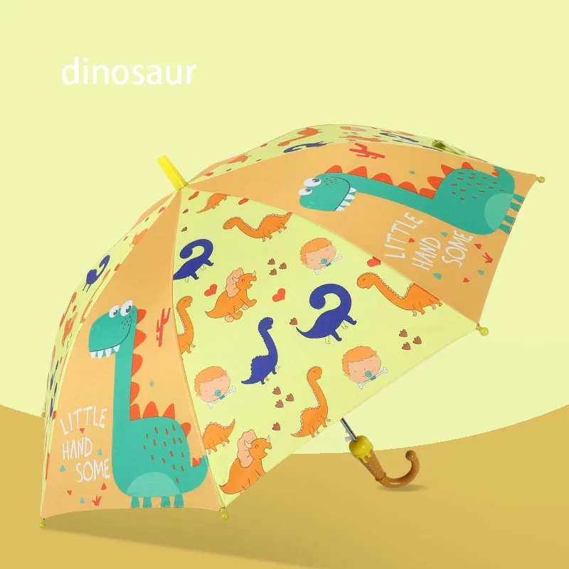 Factory Wholesale Cute Cartoon Children Umbrellas Custom Animal Small Design Print Umbrella For Children School Students