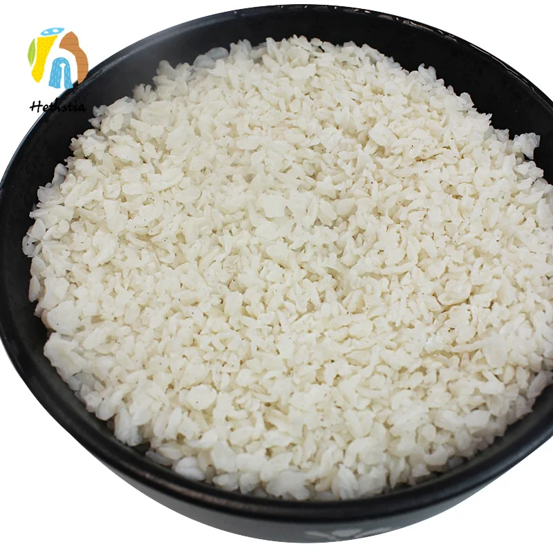 Wholesale konjac root shirataki powder rice in bulk slim instant food with HALAL/BRC/KOSHER