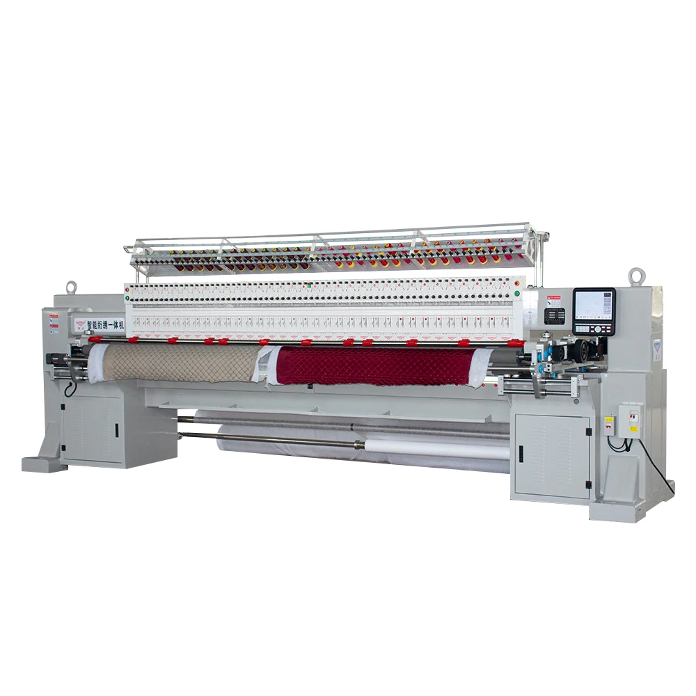 High Speed Industrial Computer Embroidery Machine 33 Heads Quilting Automatic Embroidery Machine