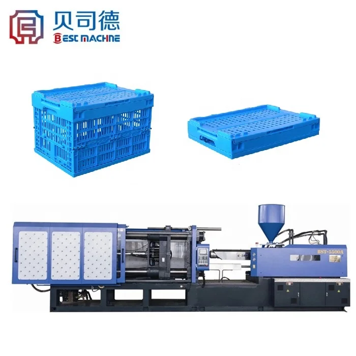 Best Machine Full Automatic Plastic Crate Injection Molding Machine Turnover Basket Machine