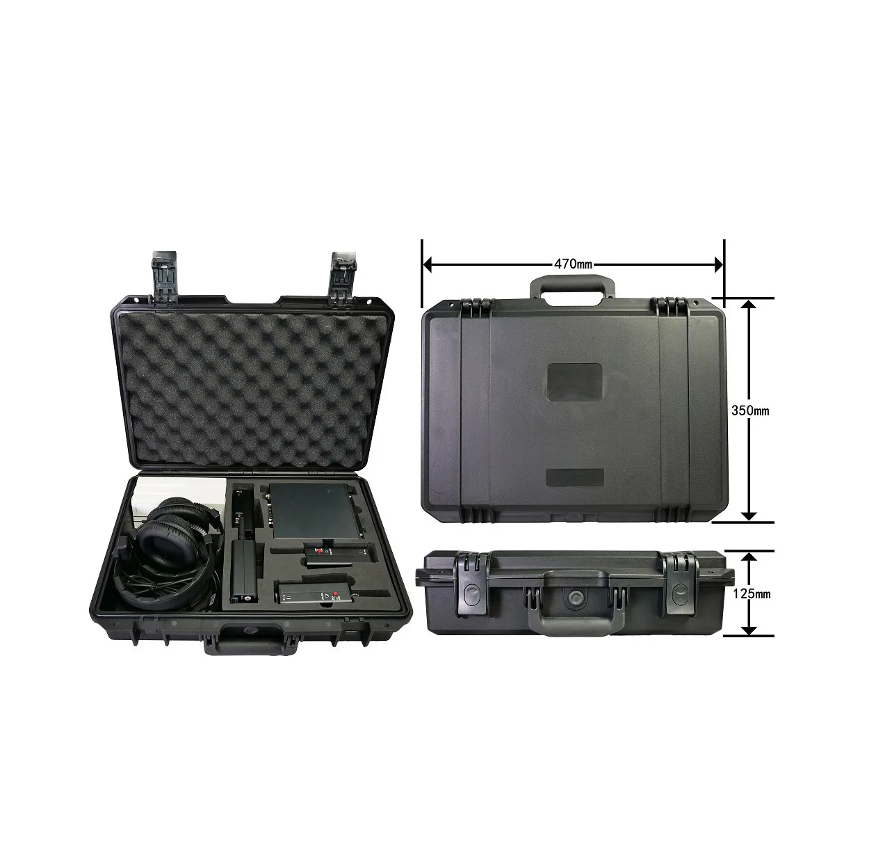 Direct Selling Professional 2000m Accurate Duplex 4 Way Intercom Sound Wireless for Camera and Live Broadcast Company