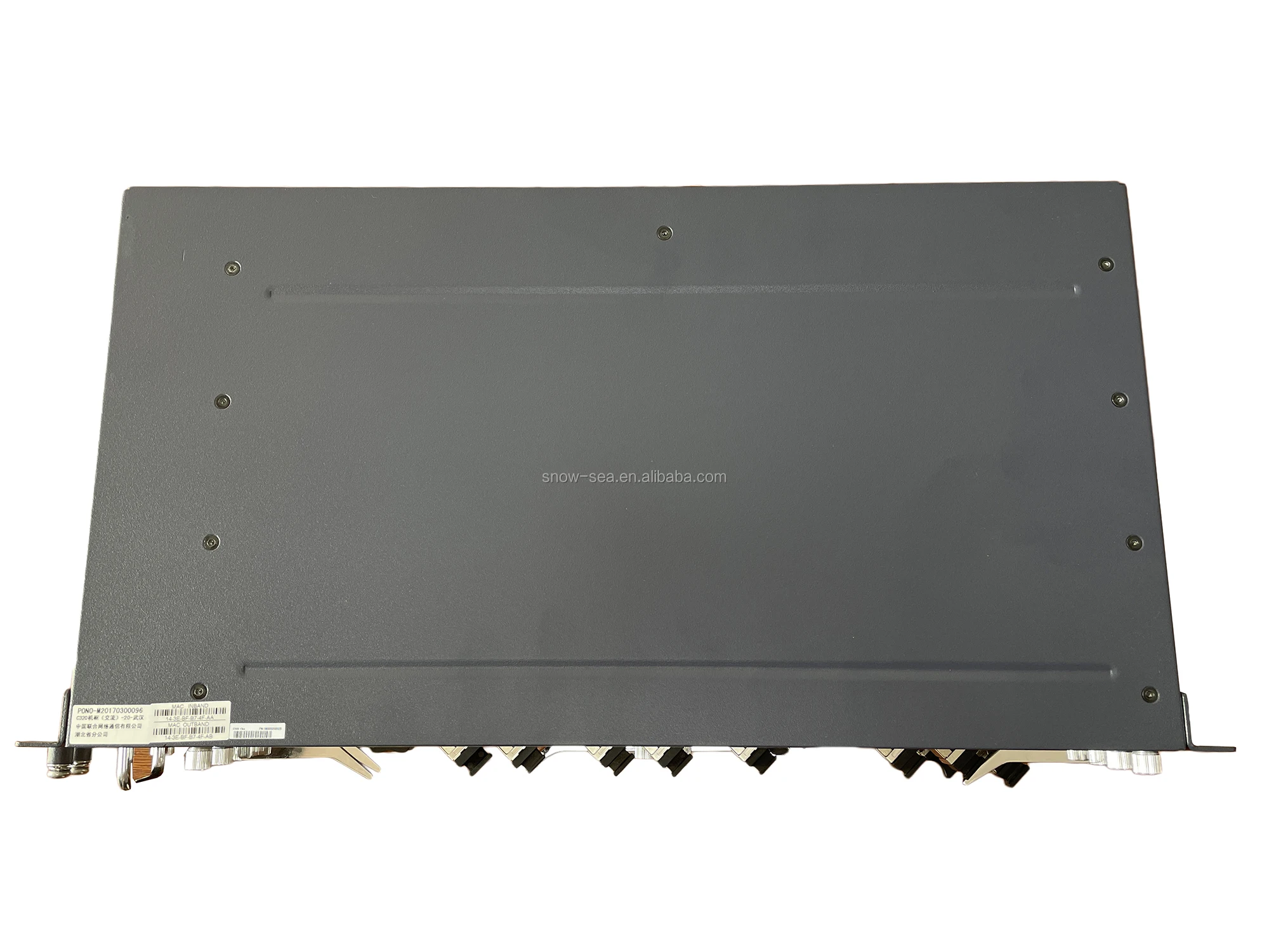 ZTE C320 8 PON Port GPON OLT with 1 Set 8 PON Port Business Card and 8 pcs C++ GPON SFP