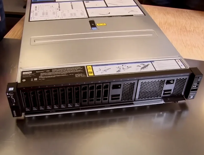 Оригинальный L enovo SR850 V2 сервер в колбас tel Ксеон золото 5320H 20C 150W 2 4 ГГц процессор 8SFF/16GB/1 ТБ/530-8i/750 W