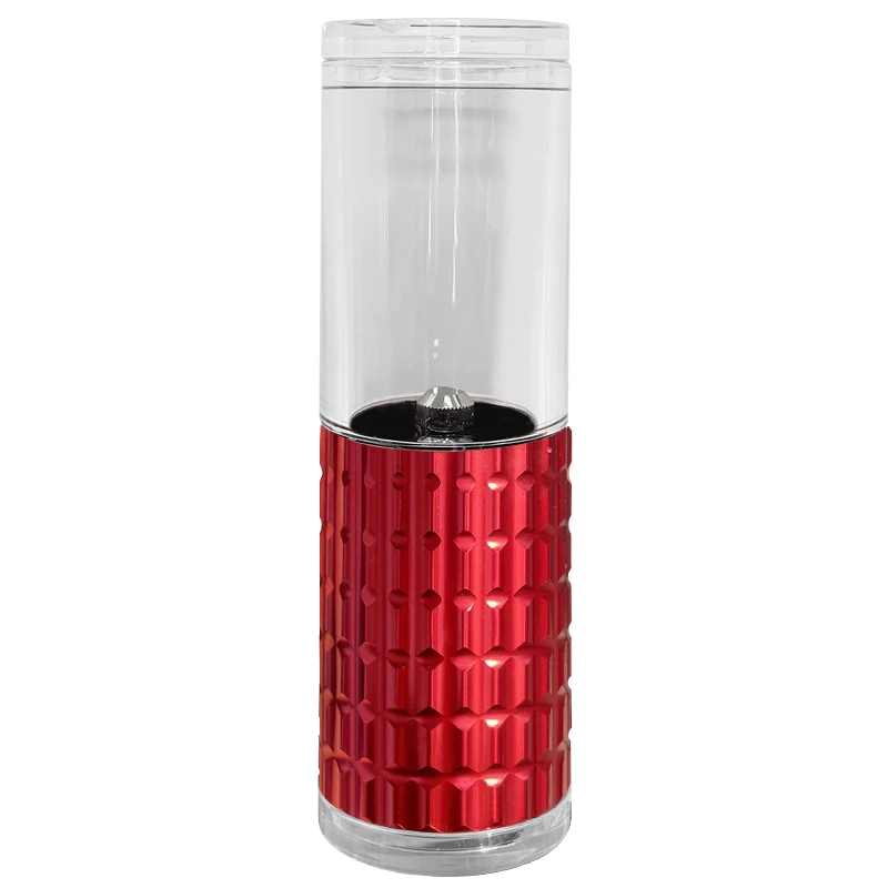 Manual Chili Pepper Mills Salt and Pepper Grinder Set Plastic Pepper and Salt Mill with Adjustable Coarseness for Home Cooks
