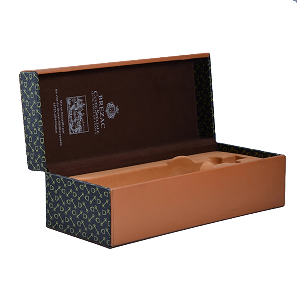 Fashion High Quality wooden wine bottle packaging box