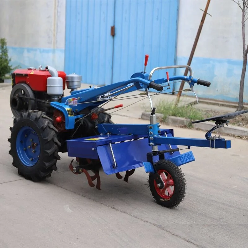 Прямая поставка от китайского производителя 12HP 10HP подходит для рисовых полей/горы/луга и горы 2-ух колесный трактор с выносным