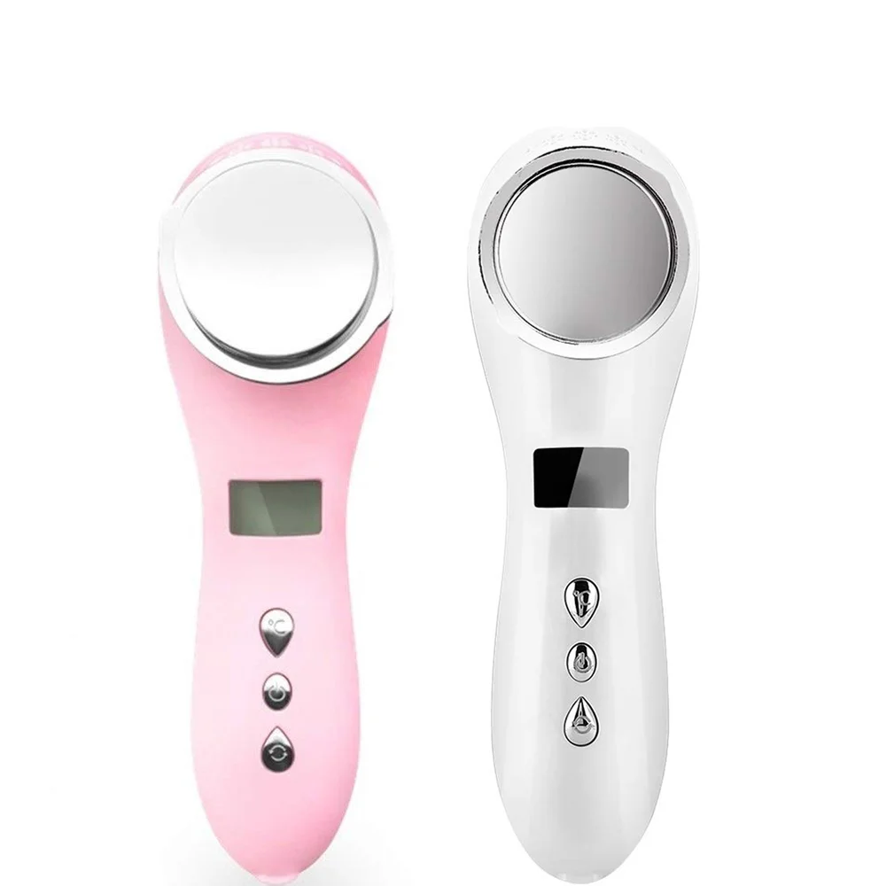 KMD Beauty Products Handheld Hot Cold Facial Hammer Multifunctional Wrinkle Removal Skin Care Ice Cooling Facial Massager