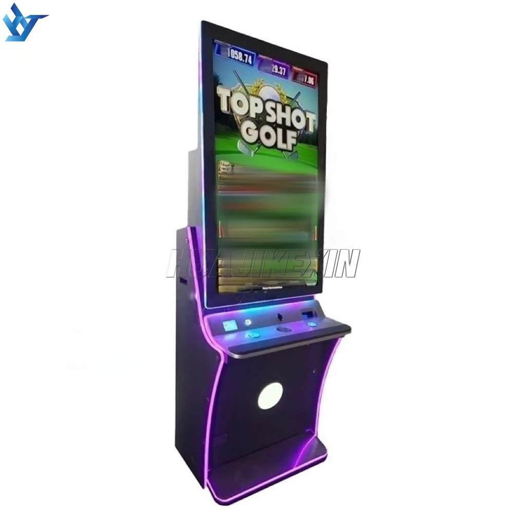 HJKX High Quality New Fusion 5 PCB Board Game 5In1 Multi Game 43 Inch Touch Screen Monitor Button Game Cabinet