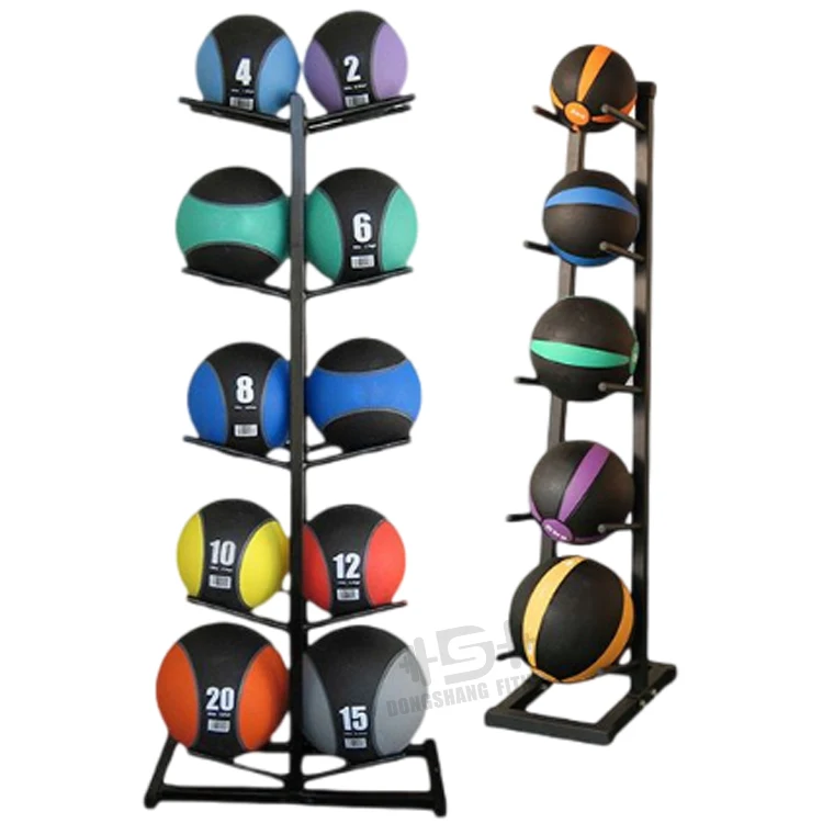 Commercial Fitness Vertical Medicine Ball Slam Ball Storage Rack