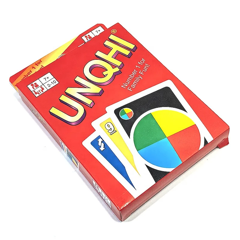 Deskjoy Высококачественная печатная бумага UNQHI карты играть в покер настольная игра Карта