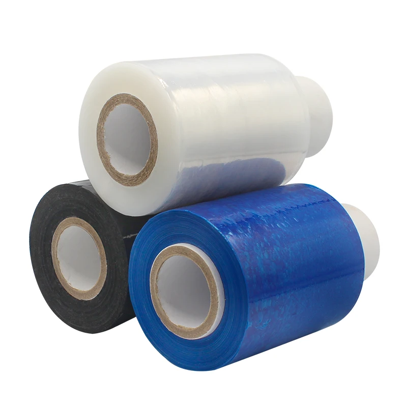 Handle  stretch film mini stretch bundling wrap with handle stretch film wrapping
