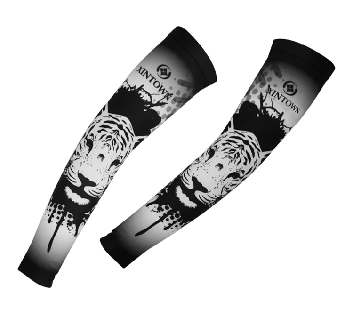 Cycling Sports UV Block Cool Arm Sleeve Arm Warmer Stretch Cover Sun Protection Bike Bicycle Warmer Sports Sleeve