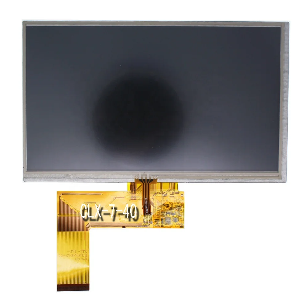 WITH Resistance TOUCH PANEL 7 inch TFT RGB 40PIN 800X480 LCD DISPLAY SCREEN MODULE