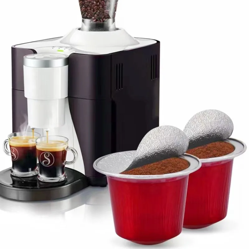 Export 5-7 g Coffee Capsules with aluminum capsule Nespresso Coffee Capsules compatible with coffee machines