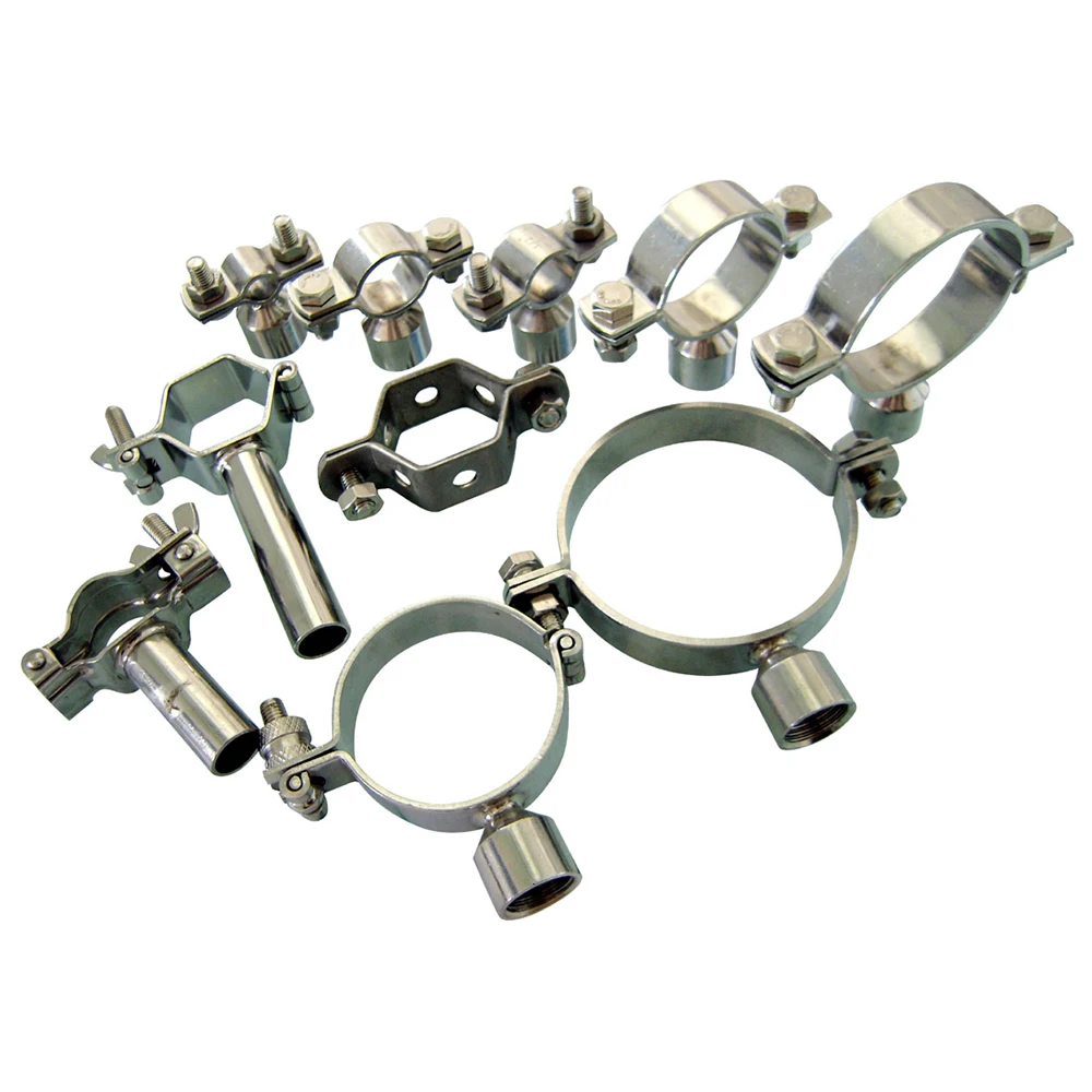 Stainless Steel Fixing Tube Bracket Pipe Fitting Fastening Clamp Holder