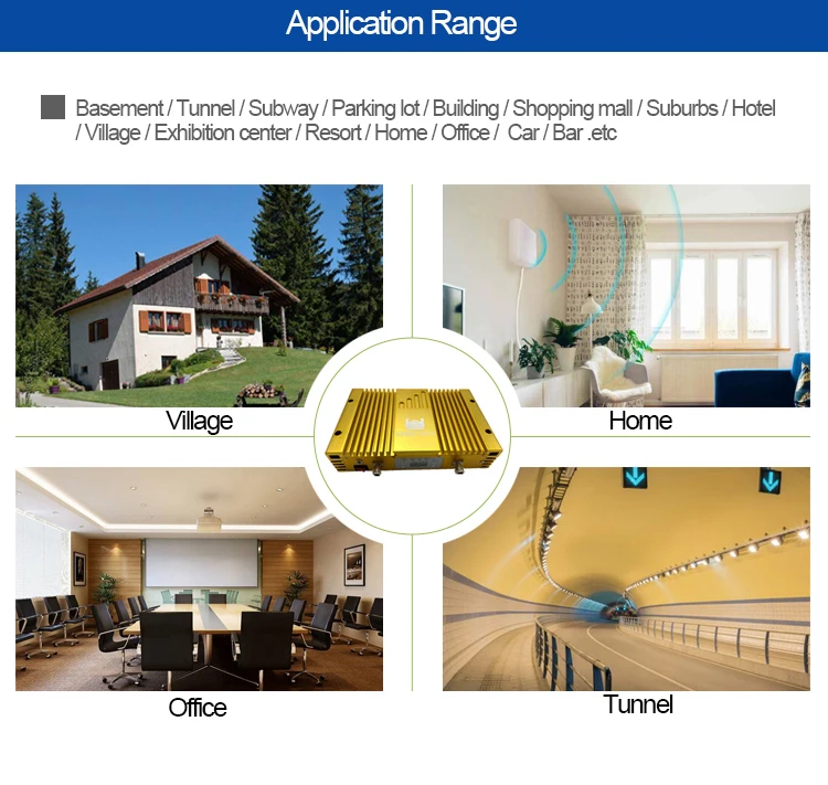 27dBm CDMA800MHz/GSM850MHz однодиапазонный усилитель сигнала, усилитель с высоким покрытием