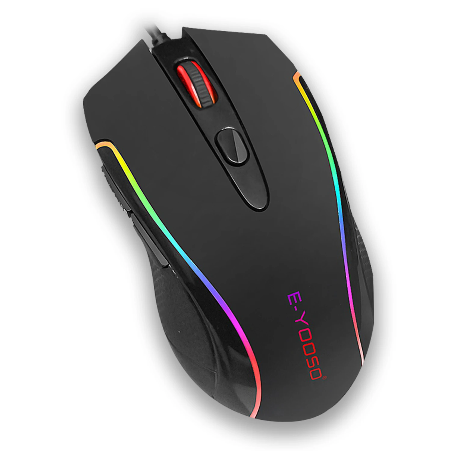 Programmable 3200DPI mouse gaming for PC Computer  RGB LED light optical wired 7D  gaming mouse