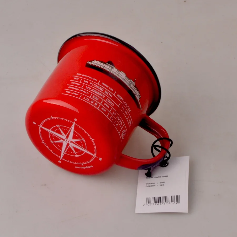 Cheap Price Enamel Cup Wholesale Metal Enamel Mug Camping Coffee Cup For Drinking