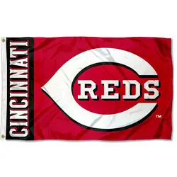 New Design Cincinnati Reds Team Logo Large Flag and Banner