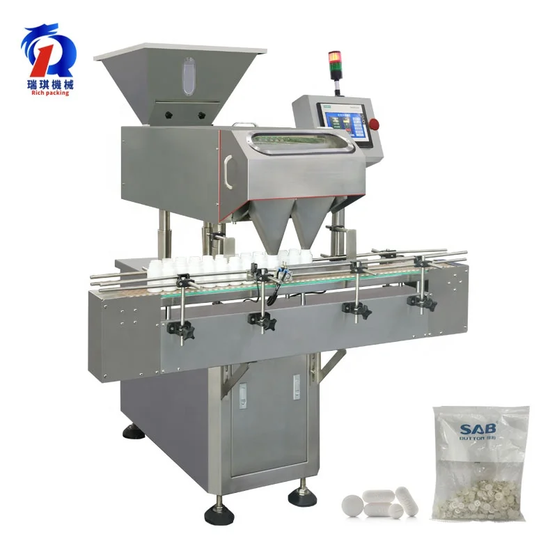 High Stability Quail Egg Counting Machine Automatic Counter Bottling Machine For Tablet Capsule Size 4#