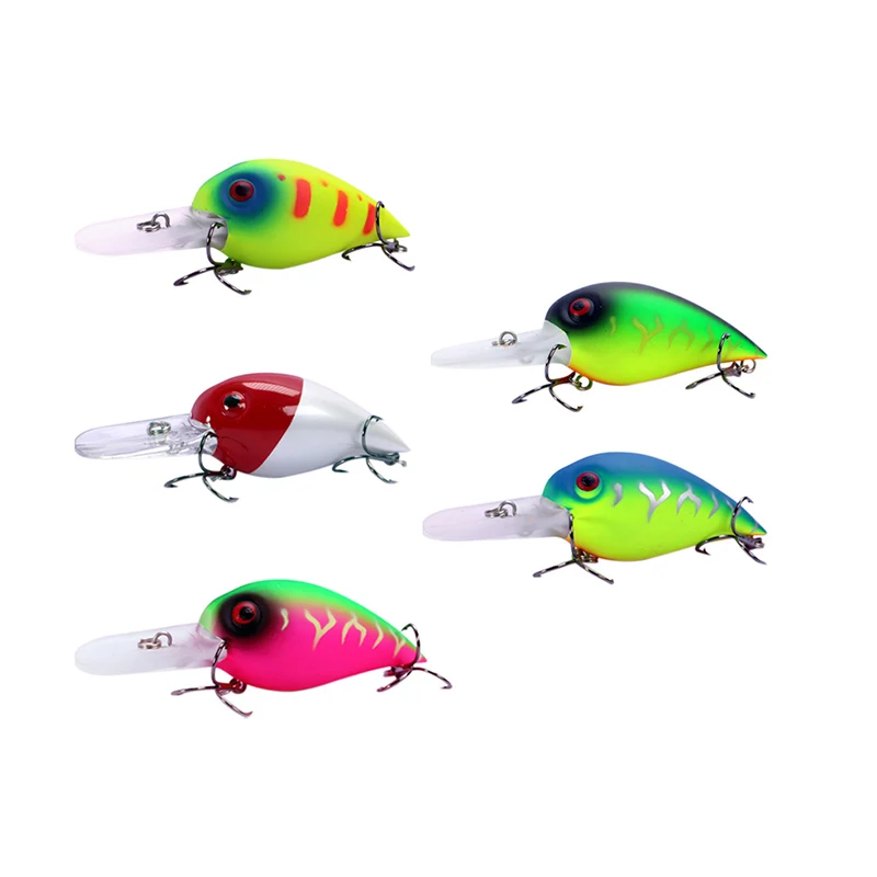 Good Quality custom crankbait sublimation fishing lure packaging minnow fishing lures with tackle box