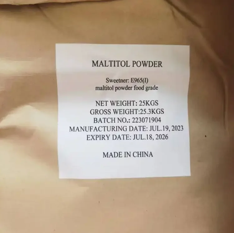 China suppliers offer Low Calorie Sweetener Sugar Substitute E965 Maltitol
