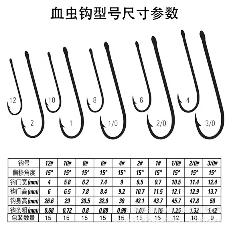 Mustad 90234NP-NR красный 1/0-#12 экс-длинный хвостовик из высокоуглеродистой стали Крючки для рыбалки