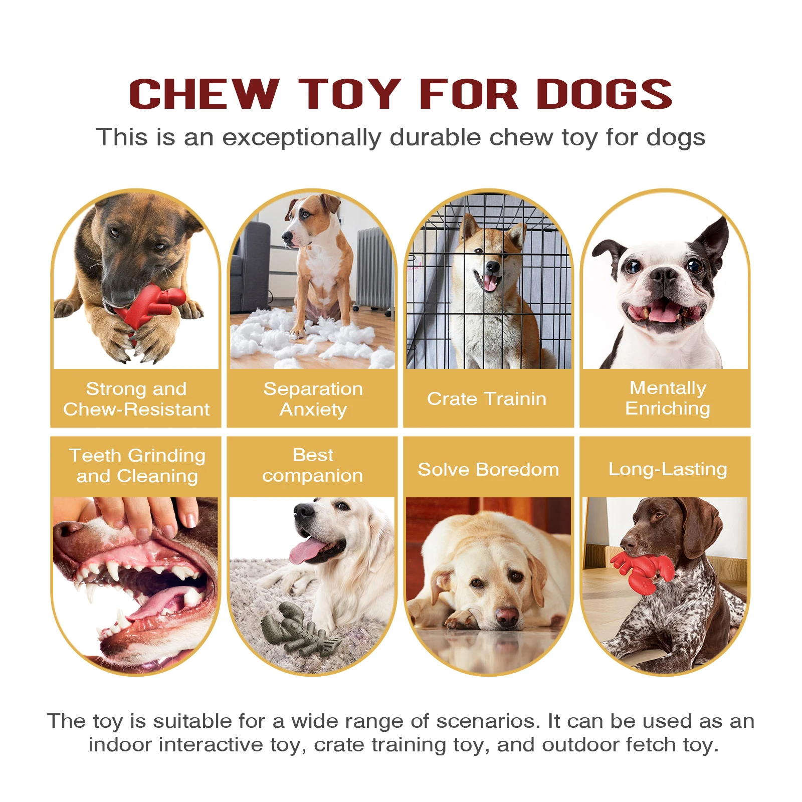 Factory Wholesale Direct Sale Super Bite Resistant Boston Lobster Shaped Set Teething and Chewing Toys
