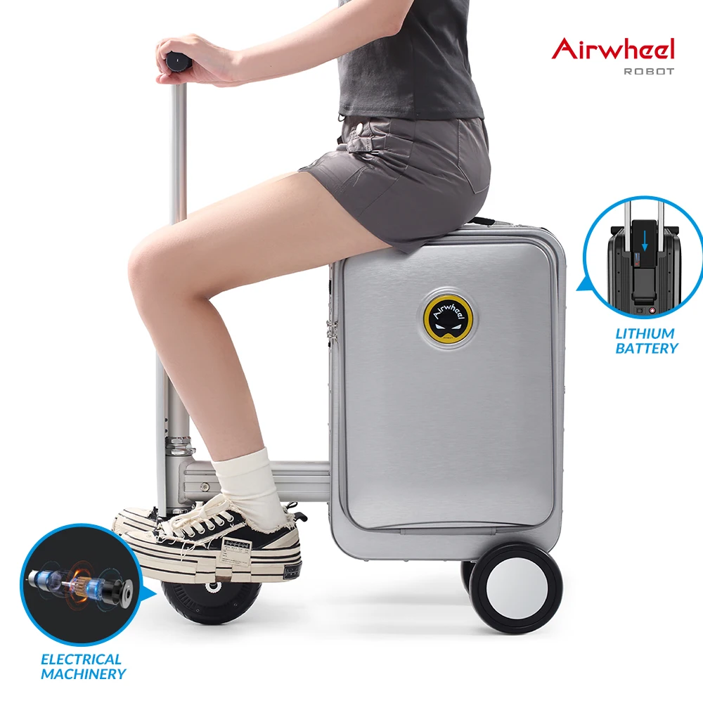 SE3S AIRWHEEL electrical luggage scooter travel suitcase scooter mobility travel scooter large size