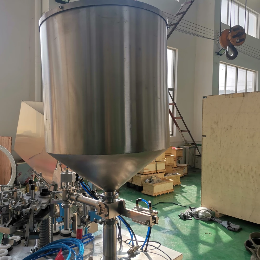 Automatic 30ml Paint Lube Grease Sealant Silicone Aluminum Tube Filling Sealing Machine