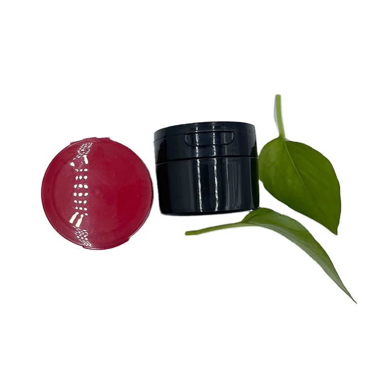 80G PP face skin care beauty round cosmetic oackaging jar with flip cap