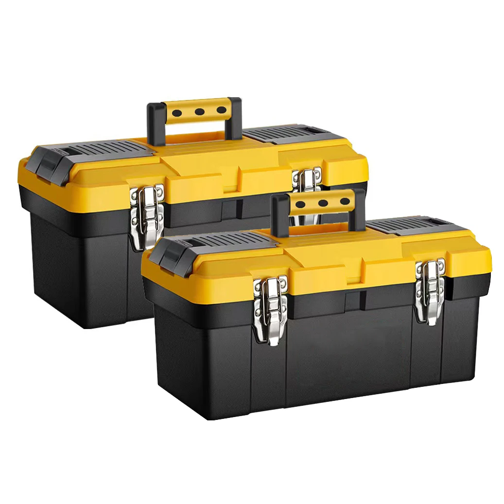 Multifunction Hardware waterproof household large size portable maintain plastic tool box storage tool case boxes