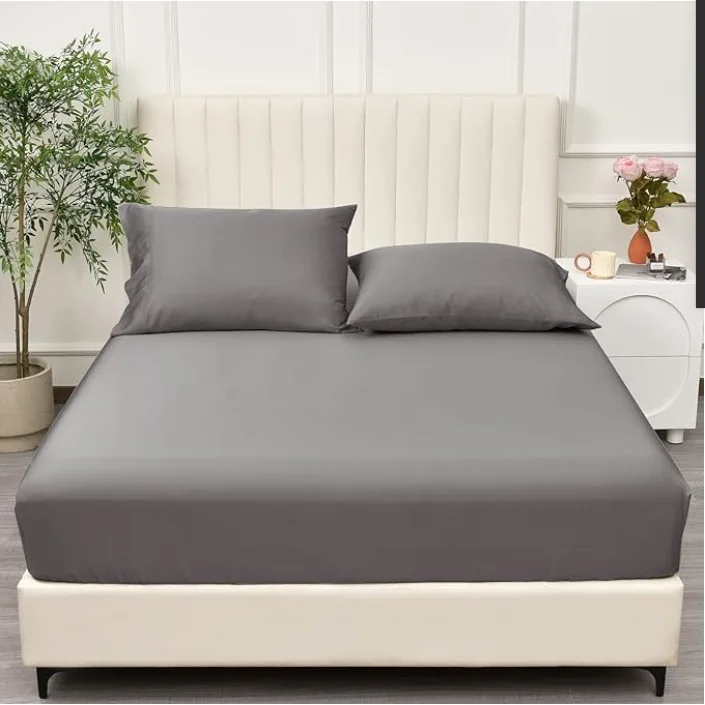 Simmons cover Bamboo fibre bedspread  All round elasticated smooth bedspread Mattress