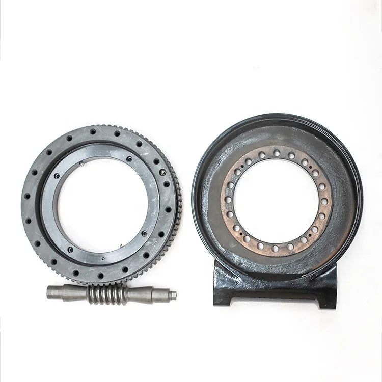 non geared single row ball slewing bearing turntable for tower crane