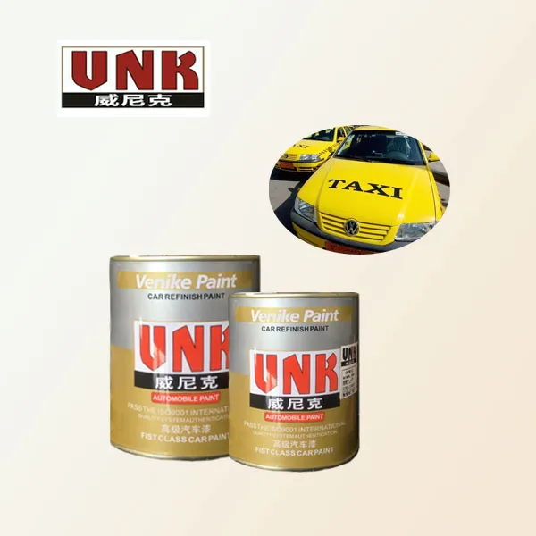 
Rongchang Car Refinish Yellow Taxi Paint 