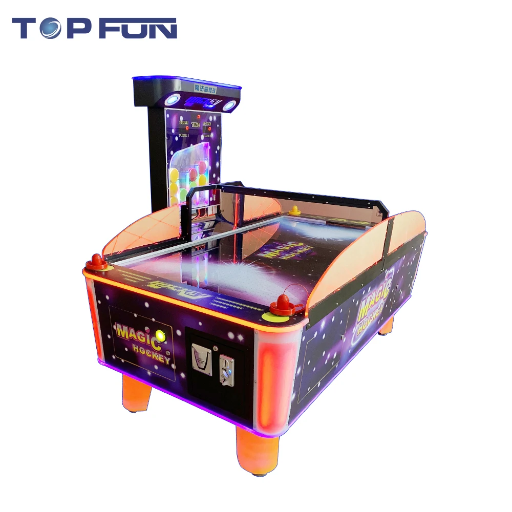New Product Amusement Park Coin Operated 4 Person Air Hockey Table Arcade Game Machine For Sale