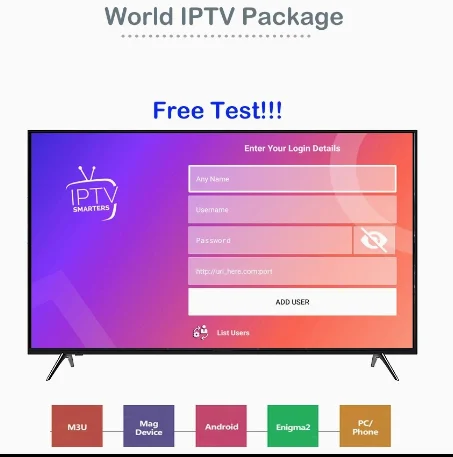 IPTV Europe 1 3 6 12 Months European Countries Subscription