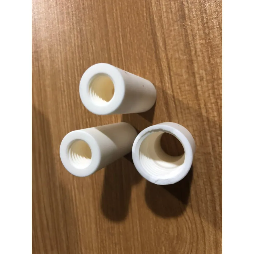 Wholesale customize industrial 99.5% alumina ceramic screw Nut And Bolt Ceramic part