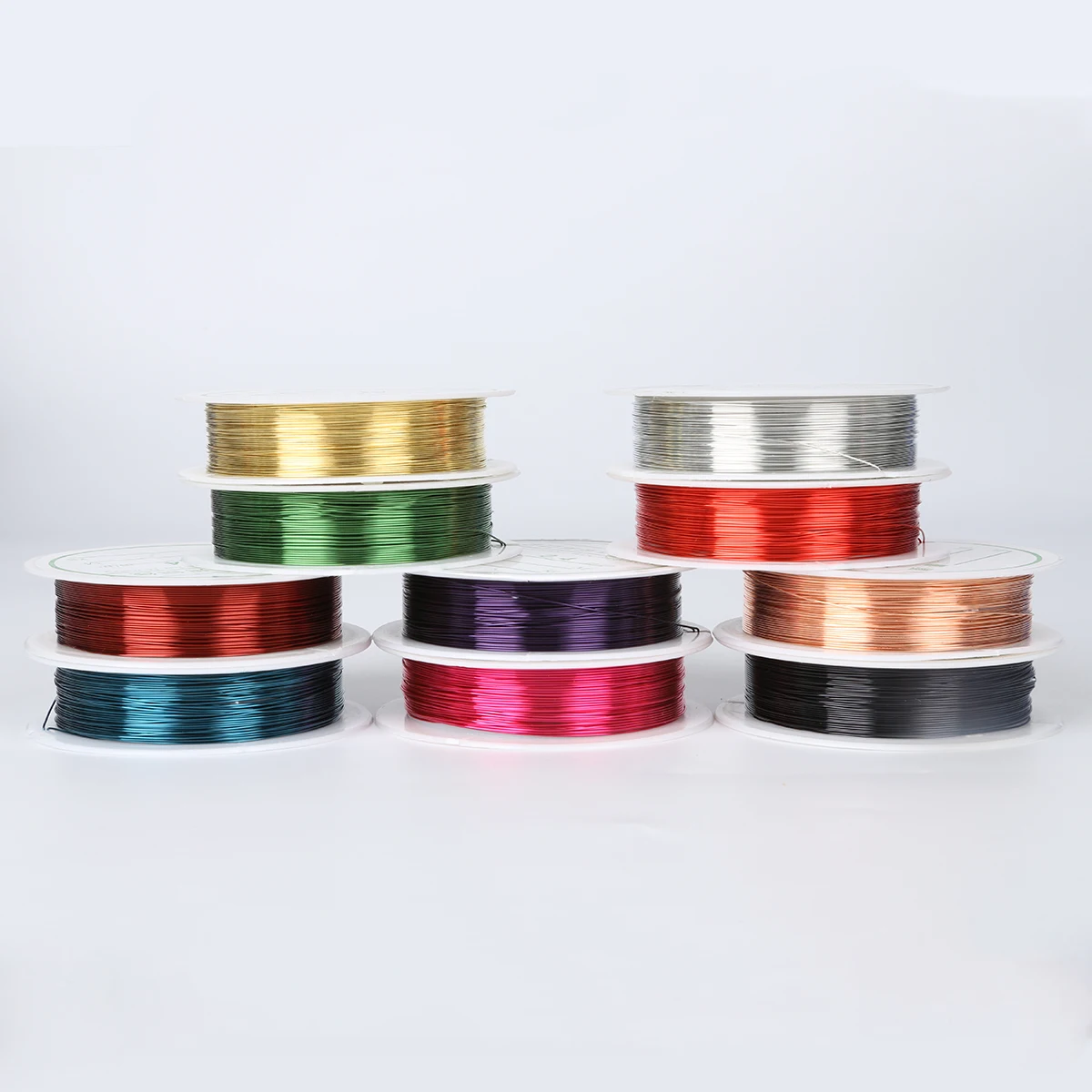 0.2/0.25/0.3/0.4/0.5/0.6/0.8/1 mm DIY Jewelry Craft Making Accessories Gold/Red Copper/Silver Copper Wire