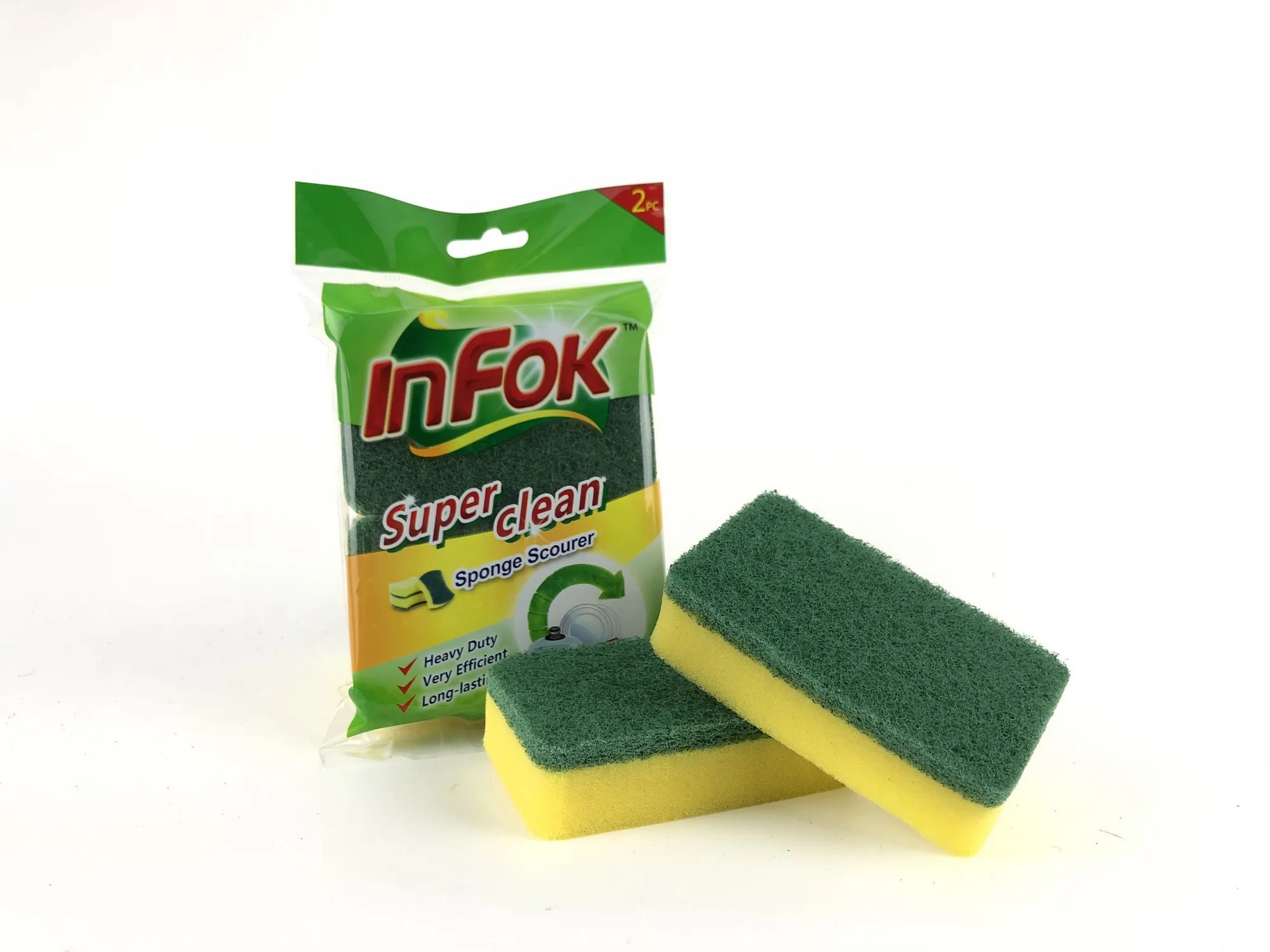 Factory Wholesale Washing Brush Sponge Dishes Wholesale Scourer Kitchen Polishing Bamboo Scouring Pads