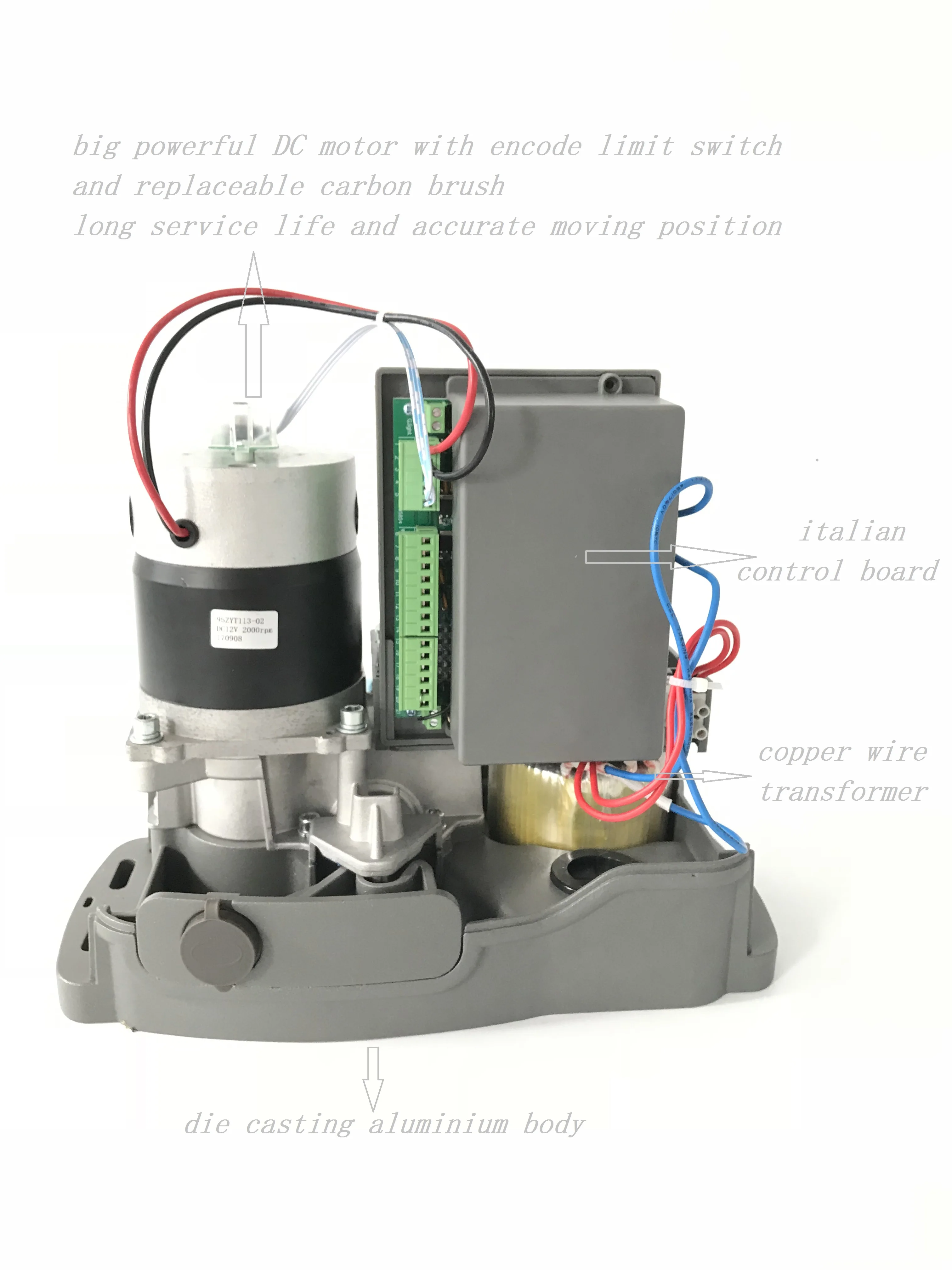 800kg Sliding Gate Opener With Mobile Wifi App Controller