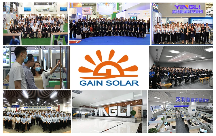 Yingli Gain солнечная система BIPV настройки модули панель черепица проектирования