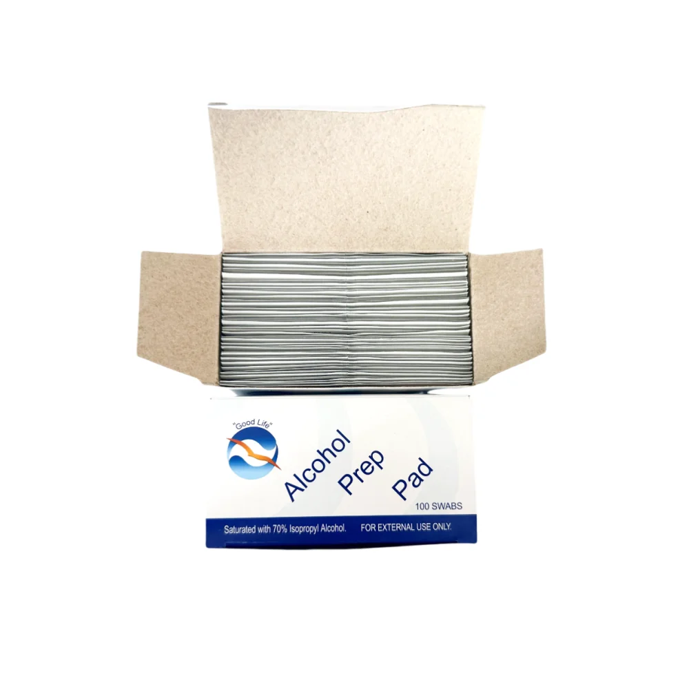 Custom alcohol prep pad swab wipes small alcohol wipes antibacterial alcohol wipes