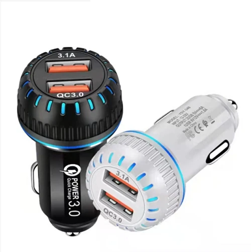 3.1A Dual USB QC3.0 Fast Charge Adapter Smart Charger For Mobile Phone Tablet