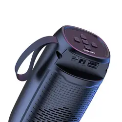 KAKUSIGA Wireless  Speaker Colorful lighting effect listening to music is more exciting TWS interconnectionSmall and light